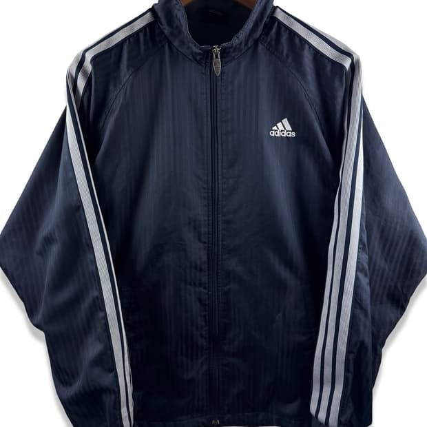 아디다스 올드스쿨 네이비 바람막이3050