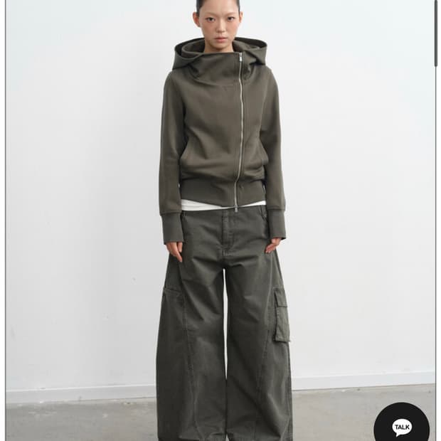 shop jakana 후드집업 카키 L