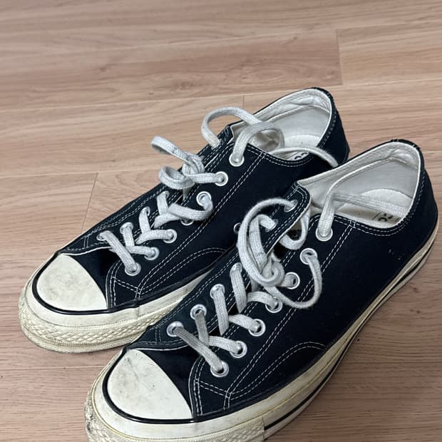 컨버스 척 70 로우블랙 270mm