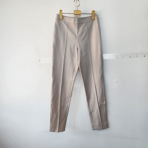 막스마라 베이지 슬랙스 바지