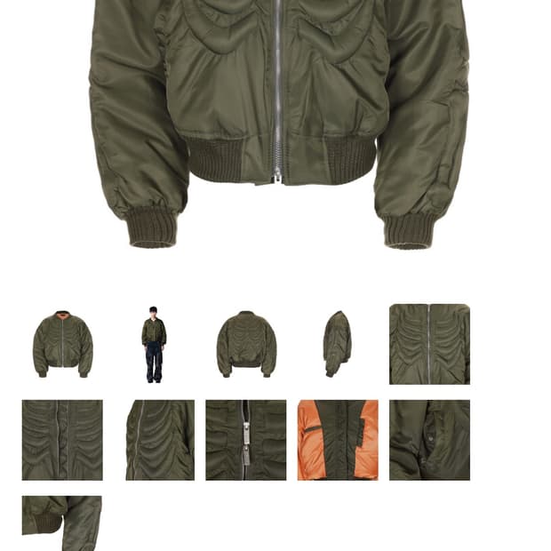 써저리 마원 Surgery ma-1  M사이즈 구매합니다