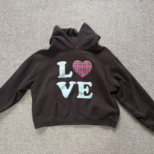 러브 후드 맨투맨