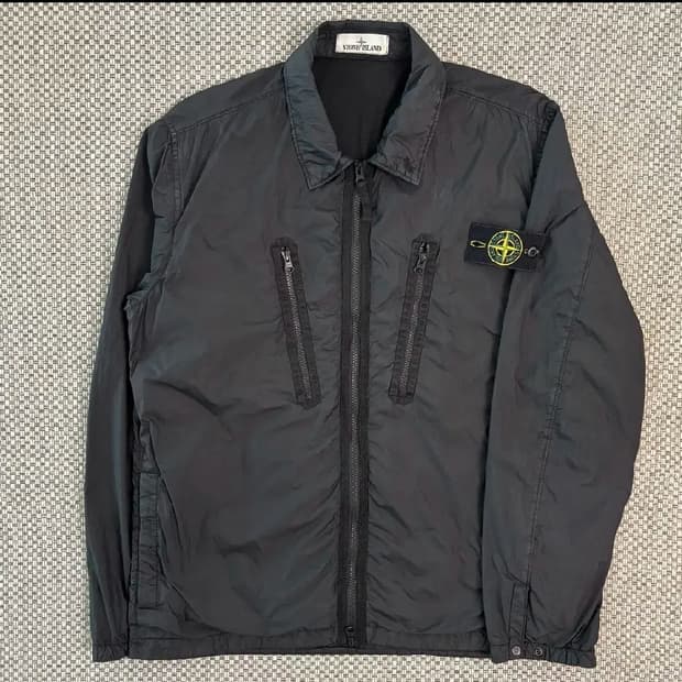 스톤아일랜드 크링클랩스 오버셔츠 자켓 XL