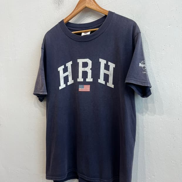 하드락호텔 빈티지 페이드 반팔 티셔츠 Made in USA