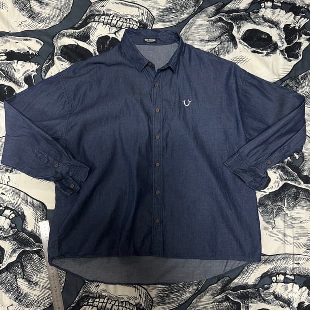 트루릴리젼 데님셔츠 100 L사이즈