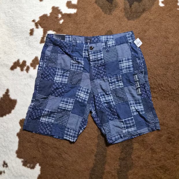 GAP KHAKIS 남성용 패치워크 반바지(36)