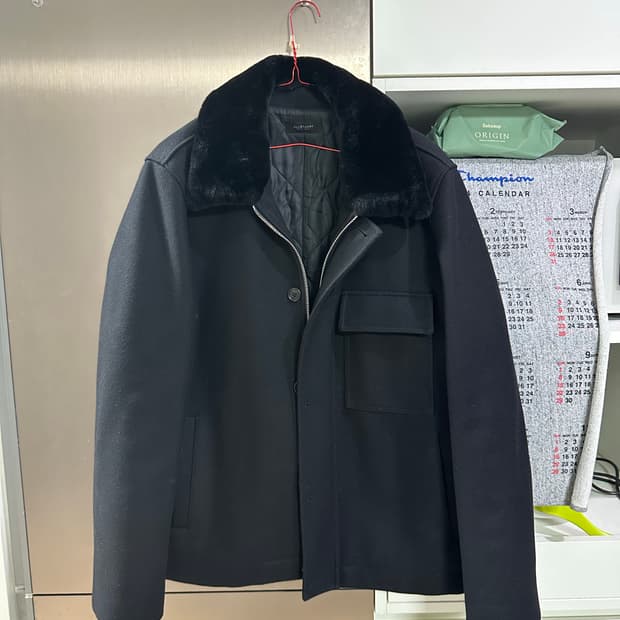 질스튜어트뉴욕 무스탕 캐시미어 자켓