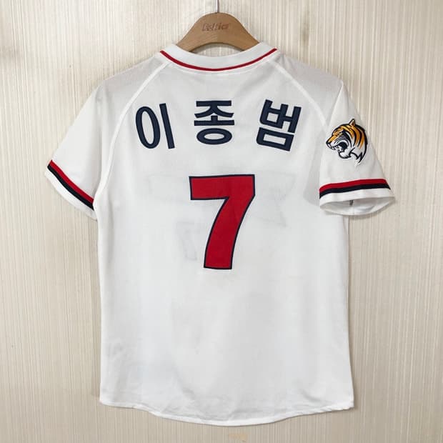 KBO 기아타이거즈 올드 홈유니폼/져지 11호(85) #7 이종범