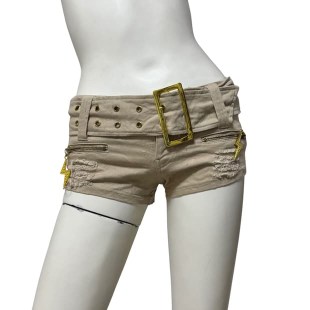 갸루맛 빈티지 숏츠