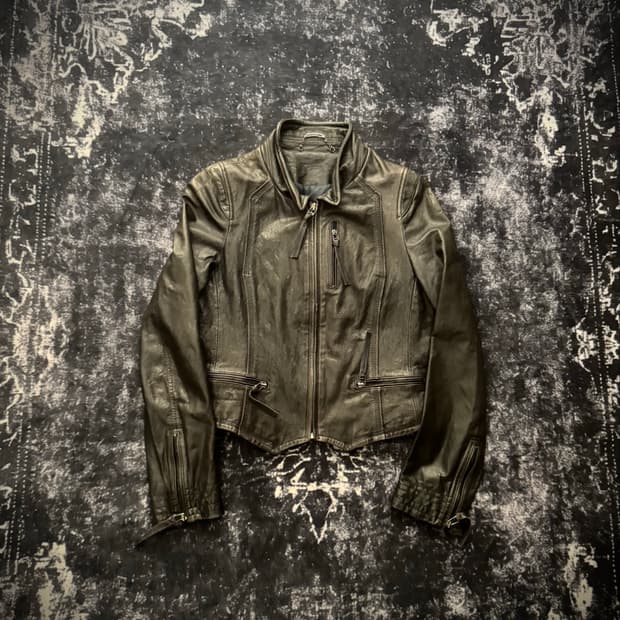 Vintage leather jacket