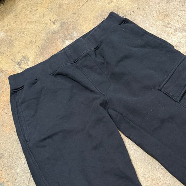 [정품/S] 씨피컴퍼니 블랙 면 트레이닝 카고 바지 b15