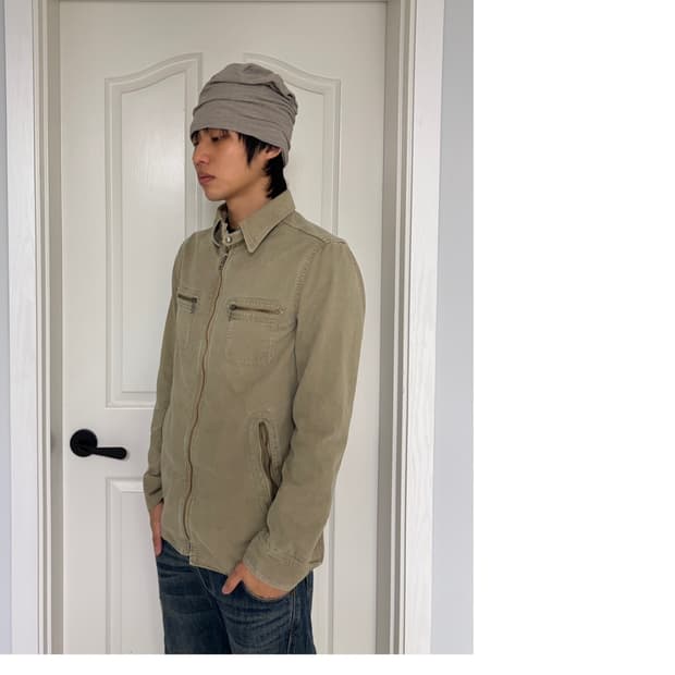 돌체앤가바나 워시드 멀티 포켓 자켓