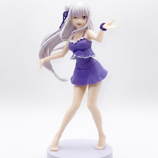 리제로 에밀리아 피규어 미소녀피규어