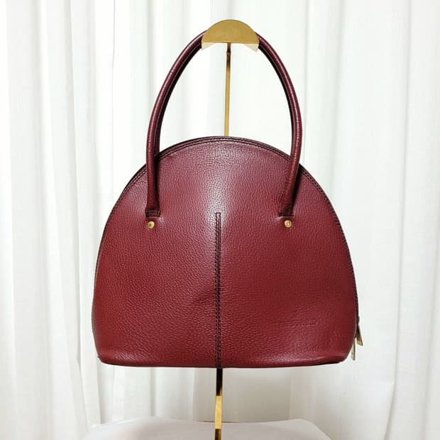 트루사르디 Trussardi 천연 소가죽 100% 숄더백 토트백 상태최상
