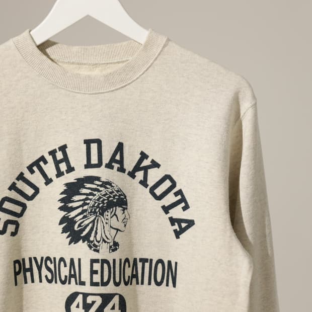 챔피온 SOUTH DAKOTA 그래픽 맨투맨 스웻