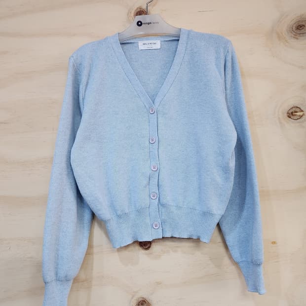 564) 빨주노초 니트 가디건