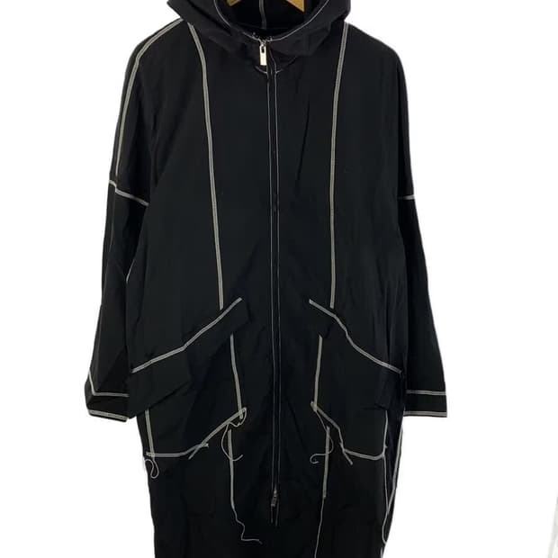 sulvam zip up rain coat