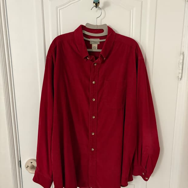 엘엘빈 코듀로이 셔츠