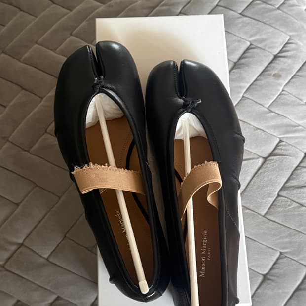 마르지엘라 타비 엘라스틱 밴드 발레리나 블랙 38