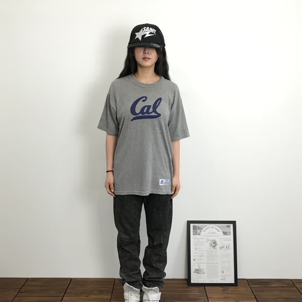 00's Russell Athletic Cal College Tee