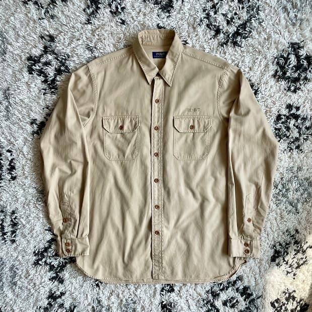 폴로 랄프로렌 밀리터리 오피서 셔츠