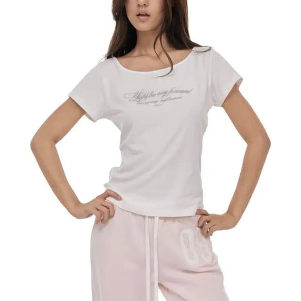 클리시어 클린 클럽 레터탑 화이트