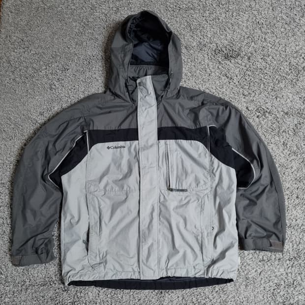 컬럼비아 바람막이 윈드 자켓 M (L, XL) 후드 USA 빈티지