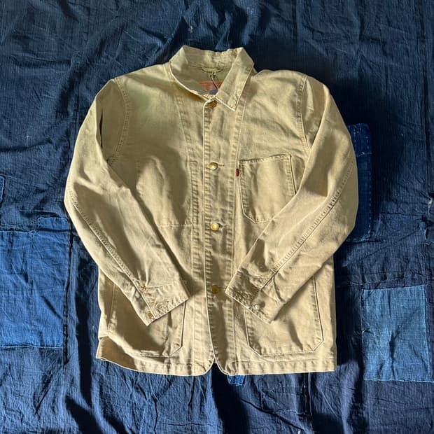 리바이스 가먼트다잉 초어자켓 L