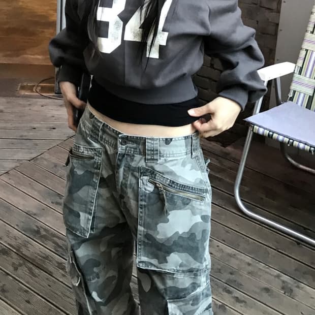 힙걸 기모 맨투맨