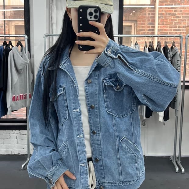 GV Jeans 올드스쿨 데님자켓