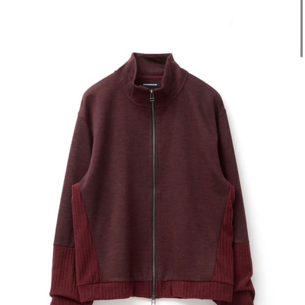 해칭룸 Double Sleeve Track Cardigan