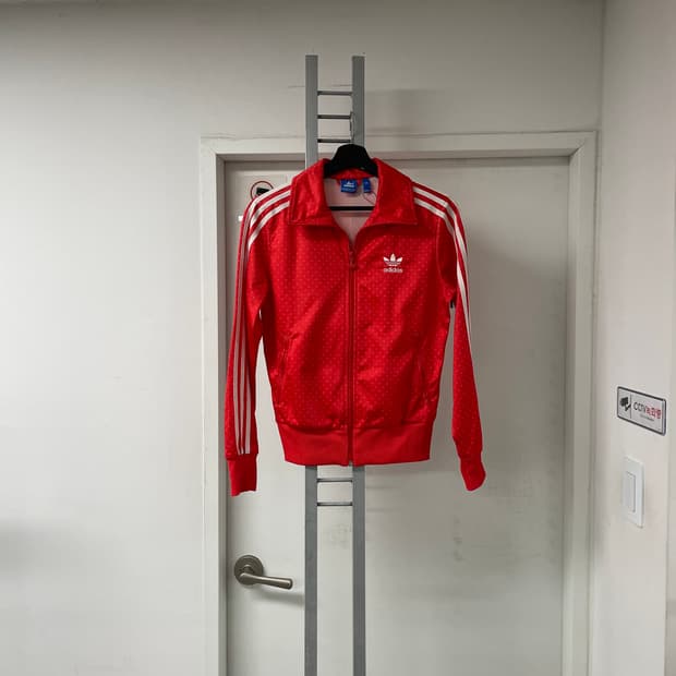 아디다스 유로파 트랙탑 져지 레드 90(W)