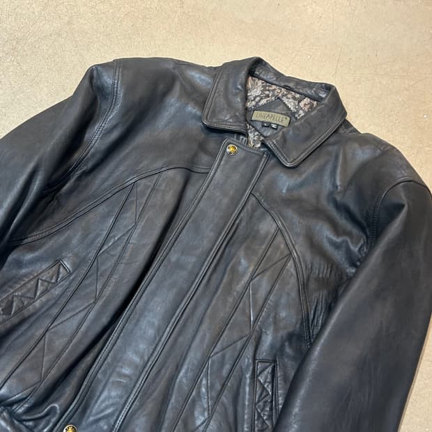 L 리나아펠레 가죽 자켓 