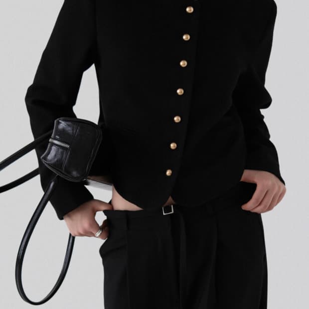 어텀 트위드자켓