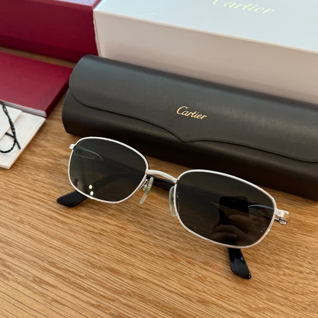 까르띠에 메탈테 선글라스 안경