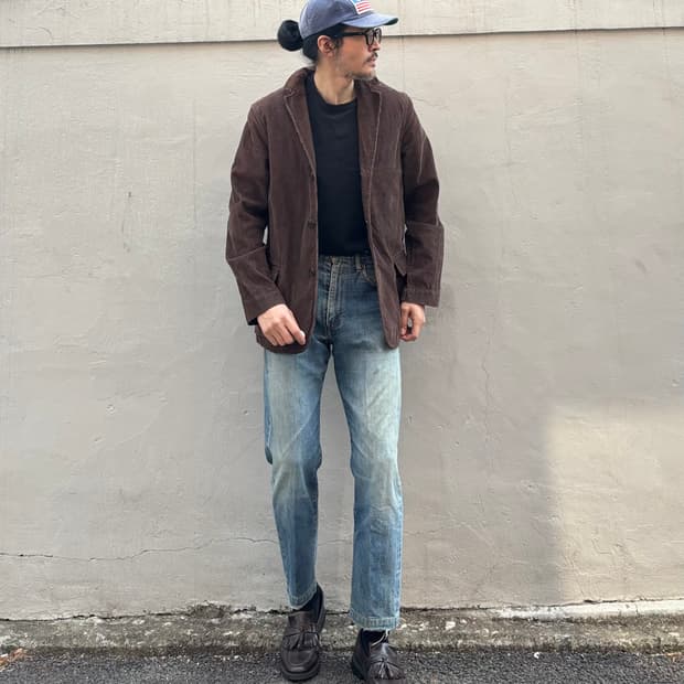 일본 리바이스 502 빅e 셀비지