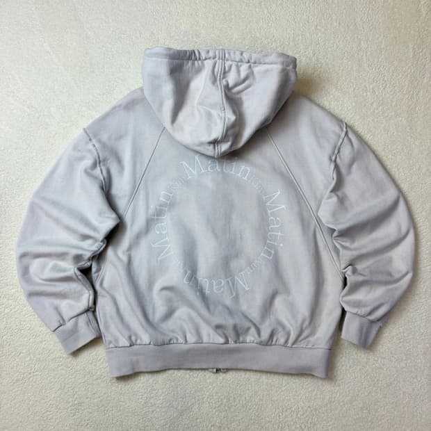 마뗑킴 22ss 그런지 피그먼트 후드 집업 PN5789