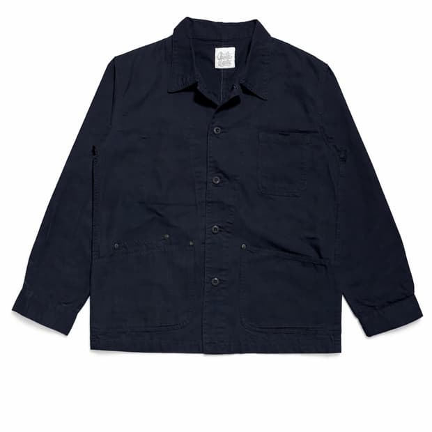 JPN 일본 빈티지 워크웨어 아메카지 네이비 초어자켓 커버올 워크자켓 M