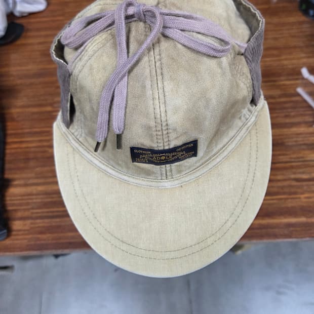 에이들 빈티지 헤링본 코듀로이 코튼모자 대략 57 58 