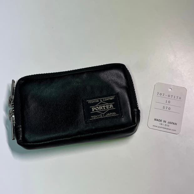 포터 멀티 코인 케이스 블랙