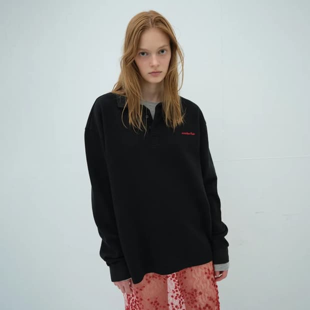 VINTAGE PIQUE T-SHIRT_VINTAGE BLACK