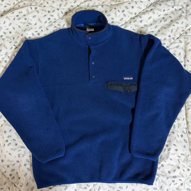 [M] 00s 파타고니아 신칠라 헤비웨이트 퍼플 블루
