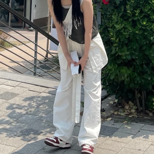 seo 레이어드 와이드팬츠 