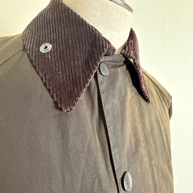 Barbour 바버 클래식 비데일 C32 왁스 자켓 영국산