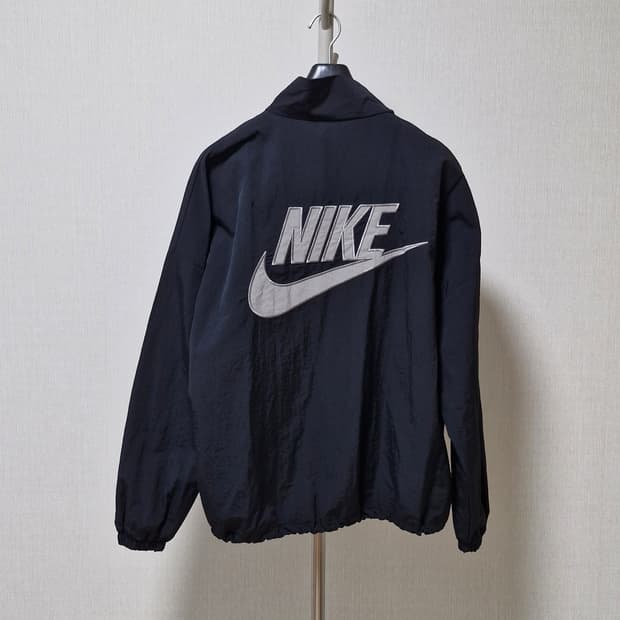 나이키 블랙 바람막이 자켓 XL