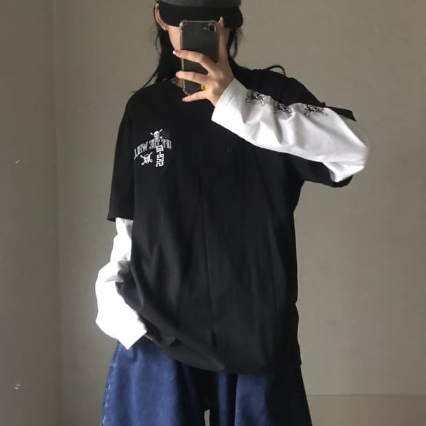 반스 레이어드 롱슬리브