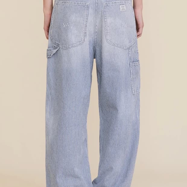 Denimist blue stripe pants