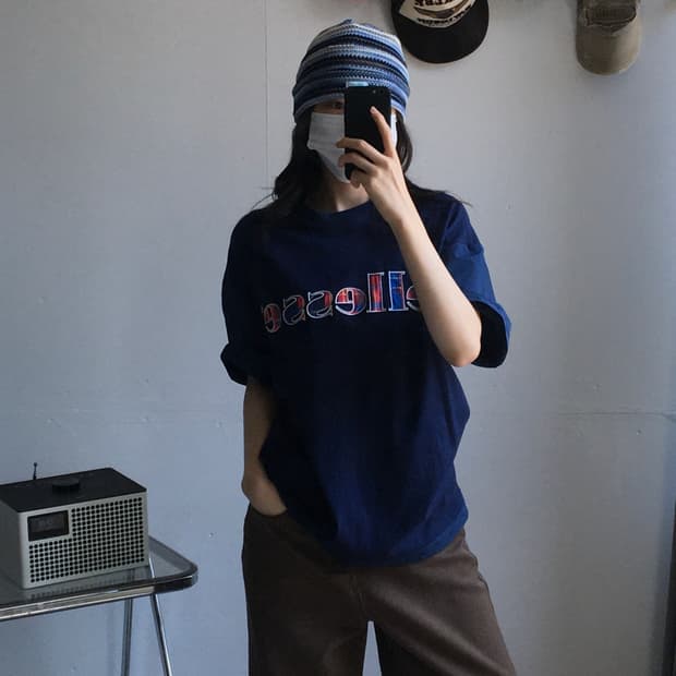 엘레쎄 스펠로고 나일론 반팔티