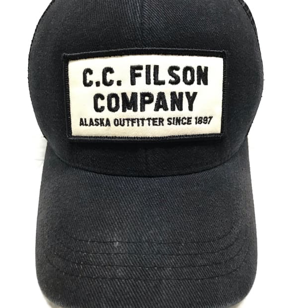 필슨 모자 매쉬캡 트러커캡 검정색 filson hat 