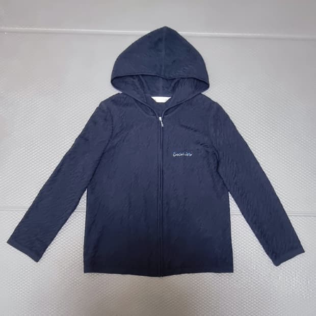 에스깔리에 니트 집업 후드 가디건